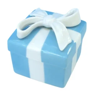 ティファニー 小物入れ ブルーボックス 陶器