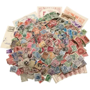 プレミア切手 使用済2000枚 儀式のかんむり 桜洋紙カナ入り(イ)半銭 カナ無し30銭 改色1銭 桜和紙カナ入り(イ)2銭