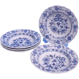 マイセン ブルーオニオン プレート5枚セット