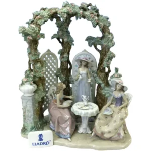 リヤドロ テラスでお茶を