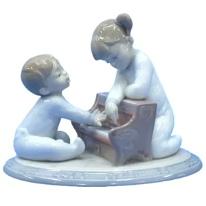 リヤドロ 最初はドレミ 8292 陶器人形 置物 美品