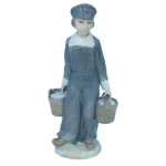 リヤドロ 水汲みの女性 陶器 インテリア 置物