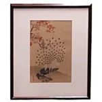 絵画 円山応挙 孔雀図