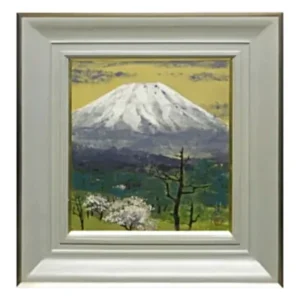 絵画 後藤純男 春富士