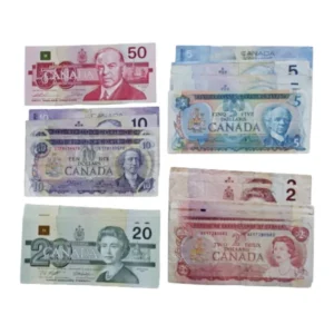 外国紙幣 カナダ CANADAドル まとめて