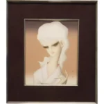 絵画 東郷青児 きもの