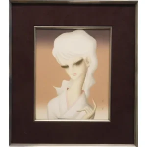 絵画 東郷青児 きもの