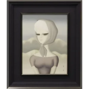 絵画 東郷青児 青い山