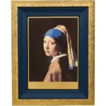 絵画 フェルメール 真珠の耳飾りの少女(青いターバンの少女)