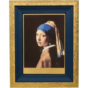 絵画 フェルメール 真珠の耳飾りの少女(青いターバンの少女)