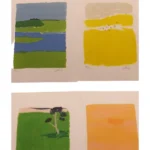 絵画 ベルナール・カトラン 俳諧十撰 リトグラフ