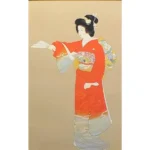 絵画 上村松園 序の舞