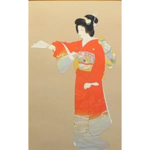 絵画 上村松園 序の舞