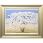 絵画 中島千波 高円寺の枝垂桜