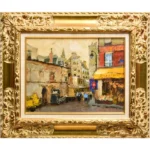 絵画 児玉幸雄 パリーの市場