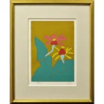 絵画 熊谷守一 百日草