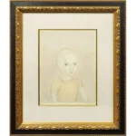 絵画 藤田嗣治 少年 小児銅版画集より