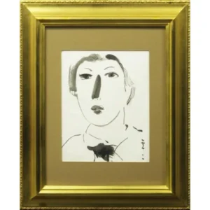 絵画 絹谷幸二 女性像