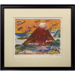 絵画 絹谷幸二 富士