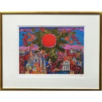 絵画 絹谷幸二 黄金光旭光ヴェネツィア