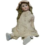 西洋人形 中川智子作 女の子 ビスクドール