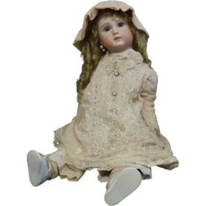 西洋人形 中川智子作 女の子 ビスクドール