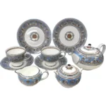 ウェッジウッド フロレンティーンターコイズ ティーセット