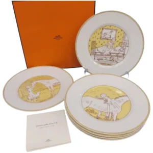 エルメス 2000年 初めての朝 プレート6枚セット