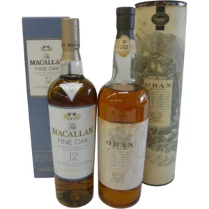 オーバン 14年 1L マッカラン 12年 700ml スコッチ2本セット