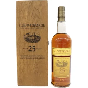 グレンモーレンジ 25年 木箱 シングルモルトスコッチウイスキー