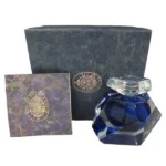 サンルイ 香水瓶 1994年 クリスタルガラス 青