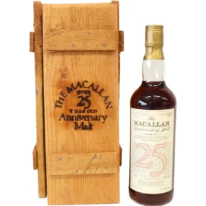 ザ・マッカラン 25年 木箱難あり アニバーサリーモルト