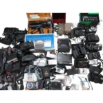 ストロボ キャノン ニコンなど ジャンクカメラおまとめ