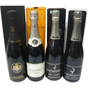 ビルカール サルモン ヴーヴクリコなど シャンパン4本セット