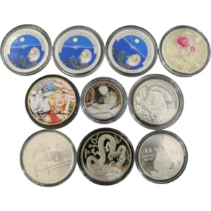 世界のコイン カラーコイン等 計10枚