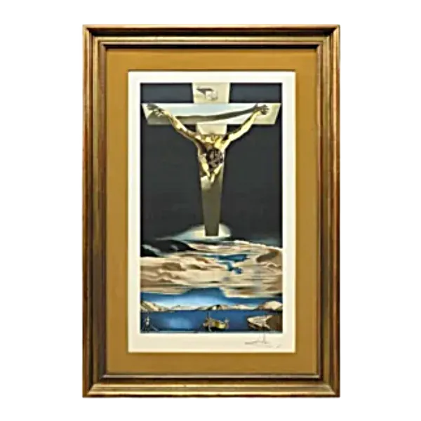 絵画 サルバドール・ダリ 十字架の聖ヨハネのキリスト