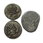 日本古銭 天保豆板銀 文政豆板銀 3枚セット