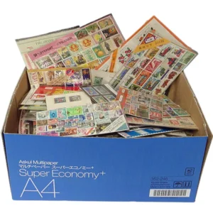 外国切手 無選別（単片+セット物)