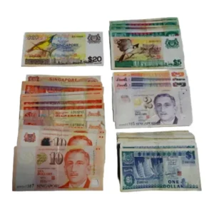 外国紙幣 シンガポールドル まとめて