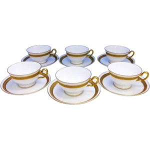 大倉陶園 カップ&ソーサー 6客セット