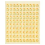 琉球切手 工芸品 舞踊加刷 100枚シート