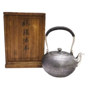 純銀湯沸 急須 茶道具 刻印有