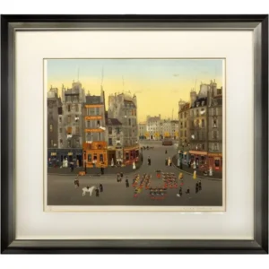 絵画 ミッシェル・ドラクロワ 朝の軍楽隊