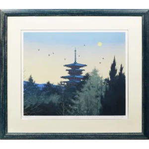 絵画 千住博 薬師寺朝の譜