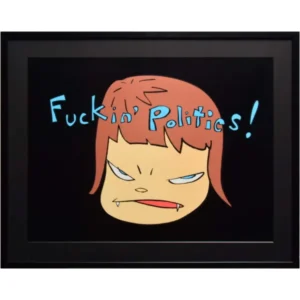 絵画 奈良美智 Fuckin’Politics!