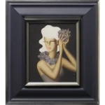 絵画 東郷青児 婦人像