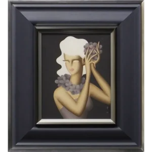 絵画 東郷青児 婦人像