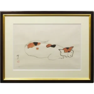 絵画 熊谷守一 三毛猫