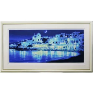 絵画 笹倉鉄平 月光浴