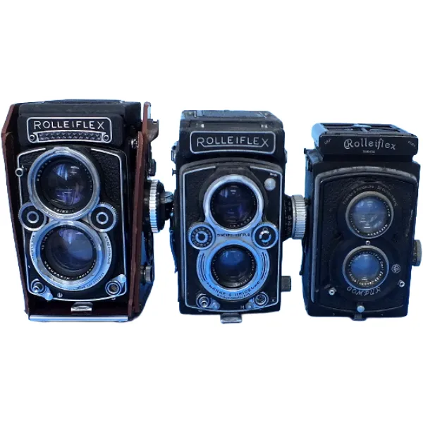 二眼レフカメラ Rolleiflex 3種3台 」の参考買取価格(相場)｜ 二眼レフ 